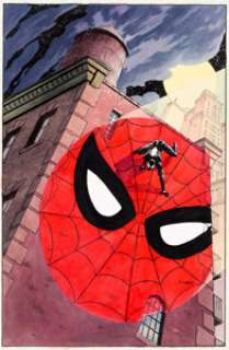 Charles Vess Web of Spider-Man Annual #2 Cover Original Art (Marvel Comics, 1986)....