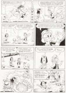 Don Rosa | Kalle Anka & C:o [Donald Duck & Company] #1995-24 Planche 7 Uncle Scrooge (Egmont, 1995). Don Rosa Kalle Anka & C:o [Donald Duck & Company] #1995-24 Story Page 7 Uncle Scrooge Original Art (Egmont, 1995). | Heritage