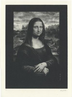 Thomas Ott | Asil Anom (La joconde, BDFil 2021), tirage | Galerie 9ème Art