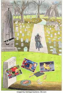 O‘Neill, Kevin - Kevin O‘Neill Marshal Law Vol 1 #6 Splash Page 28 Original Art (Marvel/Epic, 1989)....