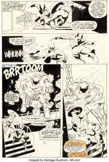 Zeck, Mike - Mike Zeck and John Beatty Captain America Annual #8 Story Page Wolverine Original Art (Marvel, 1986)....