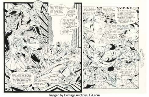 McFarlane, Todd | Todd McFarlane Spider-Man #16 Story Page 12 Original Art (Marvel, 1991).... | Heritage