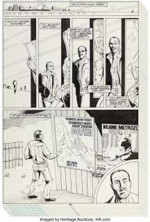 DC Artist - Steven Bové and Keith Wilson Secret Origins #50 Complete 15-Page Dolphin Story Original Art (DC, 1990).... (Total: 16 Original Art)