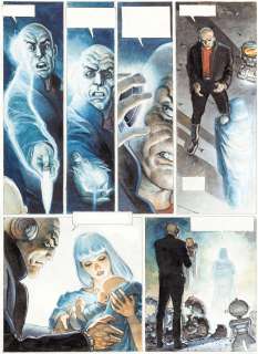 Unidentified European Comic Artist (non-superhero - Juan Giménez Metabarons #1 Painted Story Page 13 Original Art (Les Humanoïdes Associés, 1992)....