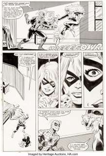 LaRocque, Greg - Greg LaRocque and Jim Mooney The Spectacular Spider-Man #83 Story Page 11 Original Art (Marvel, 1983)....
