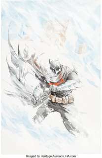 Nguyen, Dustin - Dustin Nguyen Detective Comics # 842 Cover Original Art (DC, 2008)....