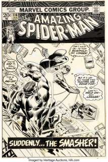 Romita Sr., John | John Romita Sr. The Amazing Spider-Man #116 Cover Original Art (Marvel, 1973).... | Heritage