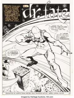 Simonson, Walt | Walt Simonson 1st Issue Special #9 Dr. Fate Splash Page 1 Original Art (DC, 1975).... | Heritage