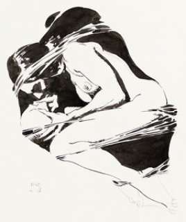 Jones, Jeff | Jeffrey Catherine Jones (Jeff Jones) Spasm! Illustration Original Art (Last Gap, 1973).... | Heritage