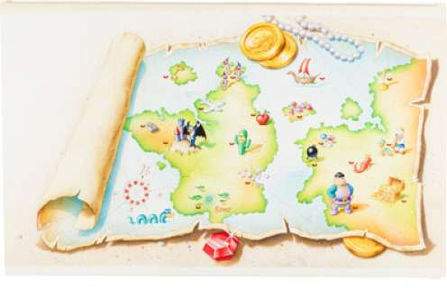 Greg Martin | Disney Adventures Sega Genesis Treasure Hunt Original Sweepstakes Map Art (Sega, 1991). | Heritage