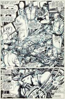 Barry Windsor-Smith Marvel Comics Presents #78 Story Page 2 Wolverine/Weapon X Original Art (Marvel, 1991).