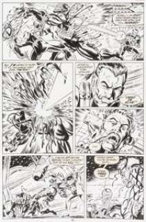 Mark Bagley and Randy Emberlin The Amazing Spider-Man #375 Story Page 23 Original Art (Marvel, 1993). | Heritage