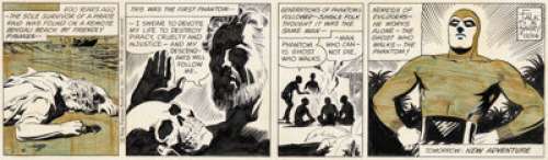 Sy Barry The Phantom Daily Comic Strip Original Art dated 12-26-66 (King Features Syndicate, 1966). | Heritage