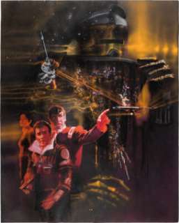 Star Trek II: The Wrath of Khan (Paramount, 1982), Bob Peak Original Concept Artwork.