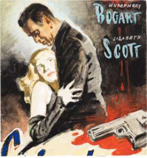 Dead Reckoning (Columbia, 1947), (2) Original Preliminary Artworks for Italian Posters by Alfredo Capitani. | Heritage