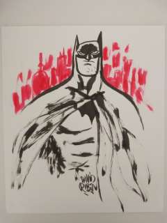 David Rubin | Batman - Disegno originale David Rubin - Page volante | Catawiki