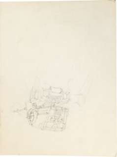 Star Wars: Episode V - The Empire Strikes Back (TCF, 1980), "AT-ST" Oversize Production Sketch. | Heritage