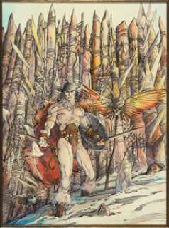 Barry Windsor-Smith Conan Saga #1 Cover Original Art (Marvel, 1987). | Heritage