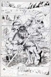 Stephen Platt and Marlo Alquiza Prophet #6 Story Page 14 Original Art (Image, 1994).