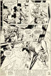 Ross Andru and Tony DeZuñiga The Amazing Spider-Man #176 Story Page 17 Original Art (Marvel, 1978).