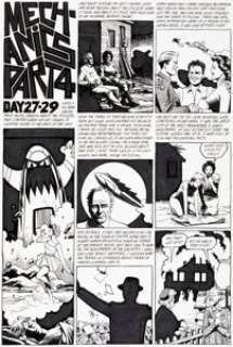 Jaime Hernandez Love and Rockets #2 Maggie and Rena Titañon Story Page 19 Original Art (Fantagraphics, 1983).