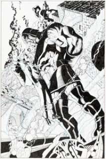 Ethan Van Sciver Action Comics Annual #13 Darkseid and Lex Luthor Cover Original Art (DC, 2011).