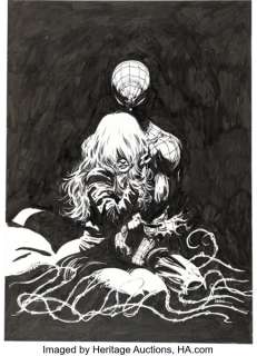 Kaare Andrews Amazing Spider-Man #26 Second Printing Variant Cover Original Art (Marvel, 2023).