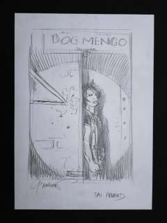Bosschaert, Jan | Bosschaert, Jan - Originele schetstekening - Cover - Jaguar 4 - Dog Mengo - (2005) | Catawiki