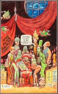 Harvey Kurtzman Overstreet’s Advanced Collector #1 Cover Original Art (Gemstone, 1981/1993). (Total: 4 Original Art) | Heritage