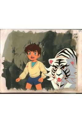 Lot 121 - After Ryosuke Takahashi (born 1943) – Studio Sunrise – 1988 Yoroiden: Samurai Troopers Production celluloid with… | Piasa