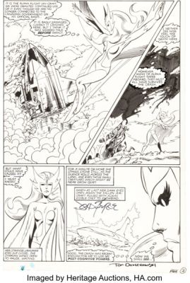 John Byrne Alpha Flight #3 Snowbird Story Page 3 Original Art (Marvel, 1983). | Heritage