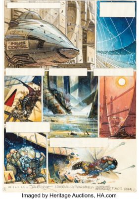 Juan Giménez The Metabarons - Honorata #2 Story Page 2 Original Art (Les Humanoïdes Associés, 1993). | Heritage