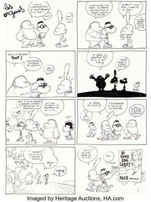 Zep (Philippe Chapuis) Titeuf, Le Miracle de la Vie #7 Story Page 2 Original Art (Glénat, 1998). | Heritage