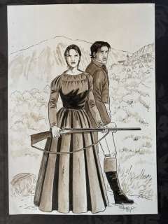 Sandro | Sandro - Dessin original - Colomba - (2011) | Catawiki