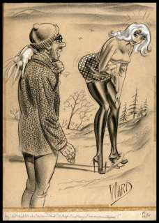 Bill Ward | Humorama - Illustrazione Originale - Bill Ward - Page volante - (1968) | Catawiki