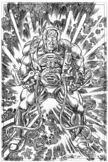 Alan Patrick | Alan Patrick Pencil Pinup Orion | JadeGiant Comic Art