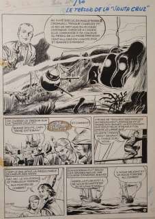 Forton, Gérald - Planche originale - Les histoires de l’Oncle Paul - Le trésor de la Santa Cruz - (1959) | Catawiki