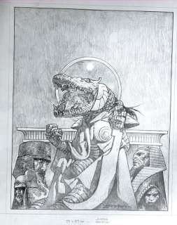 Sanjulian | Sanjulian - Dark tower RPG - original Drawing - Exemplaire unique | Catawiki