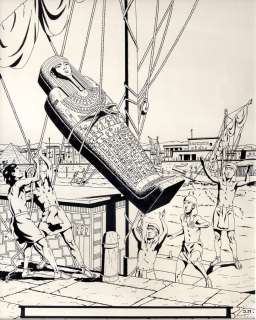 Martin | Alix, illustration Ã  l’encre de Chine de… | Millon