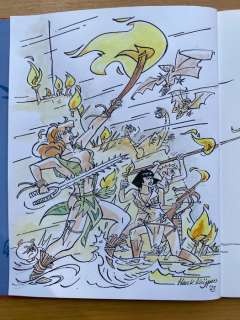 Franka - Dedicase in album "Ode aan Franka’s tanden van de draak" - (2021) | Catawiki