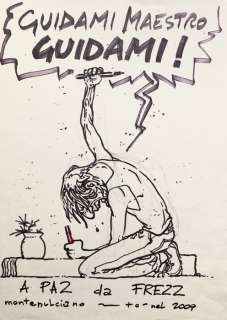 Frezzato, Massimiliano - 1 Original drawing - “Omaggio a Andrea Pazienza” | Catawiki