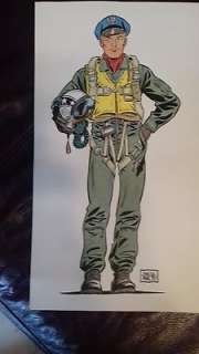 Arroyo, Jean Michel - 1 Original colour drawing - Buck Danny - 2020 | Catawiki