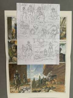 Hermann - 1 Original preliminary page - Duke | Catawiki