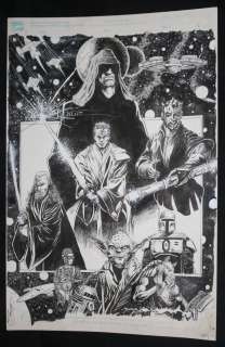 John Stanisci | Star Wars Pin-Up - La - Star Wars: Episode I – the Phantom Menace - 2000 Signed | Anthony’s Comic Book Art