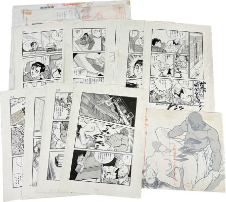 Shintaro Miyawaki Hand-Drawn Manuscript "Rapeman" Vol.9, Ch.7 "Rieko" (28 sheets / 30 pages) | Mandarake (Big Web)
