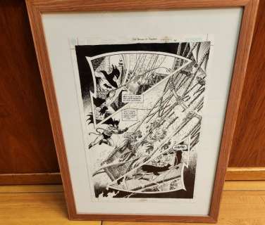Alcatena - 1 Original drawing - Batman - The Batman of Arkham tavola 45 | Catawiki
