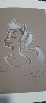 Guarnido, Juanjo - Dessin original dédicacé - Blacksad | Catawiki