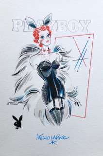 Lapone, Antonio - 1 Original colour drawing - "Playboy" | Catawiki
