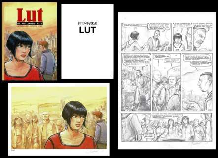 Bosschaert, Jan - 1 Planche originale + album de luxe + ex-libris + 12 tirages - Lut - De potloodversie - 2021 | Catawiki