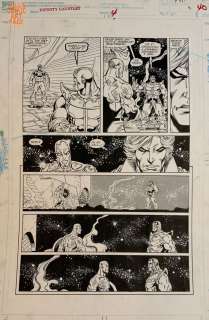 Joe Rubinstein Ron Lim Bruce Solotoff - infinity gauntlet #4 pg 33 (marvel, 1991) pivotal moment